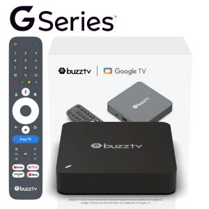 BuzzTV G-Series Set Top Box | Google TV™